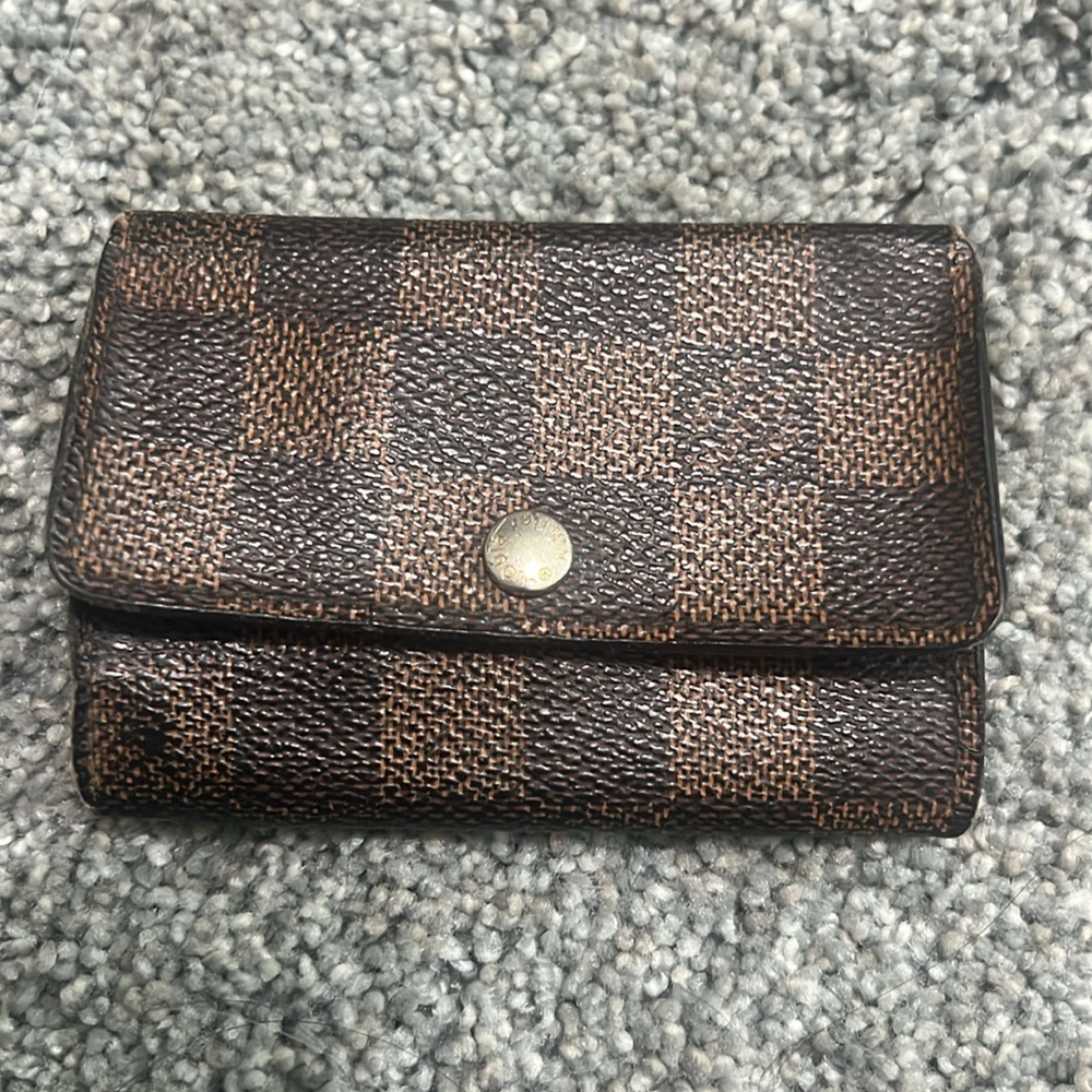 Louis Vuitton Damien Ebene key holder
